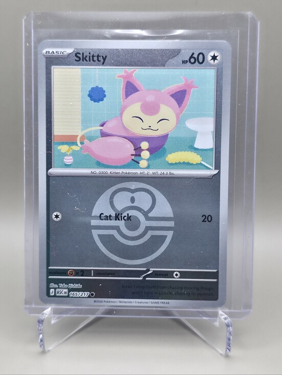 Pokemon Other - Pokémon TCG - Skitty (Love Ball) - Ascended Heroes - Reverse Holo - 165/217
